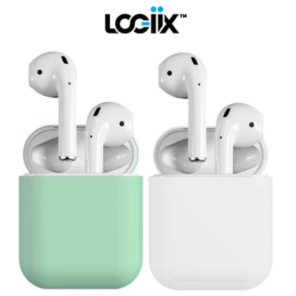 2 pk- Premium Silicone skins for AirPods (Gen 1&2) - Picture 1 of 3